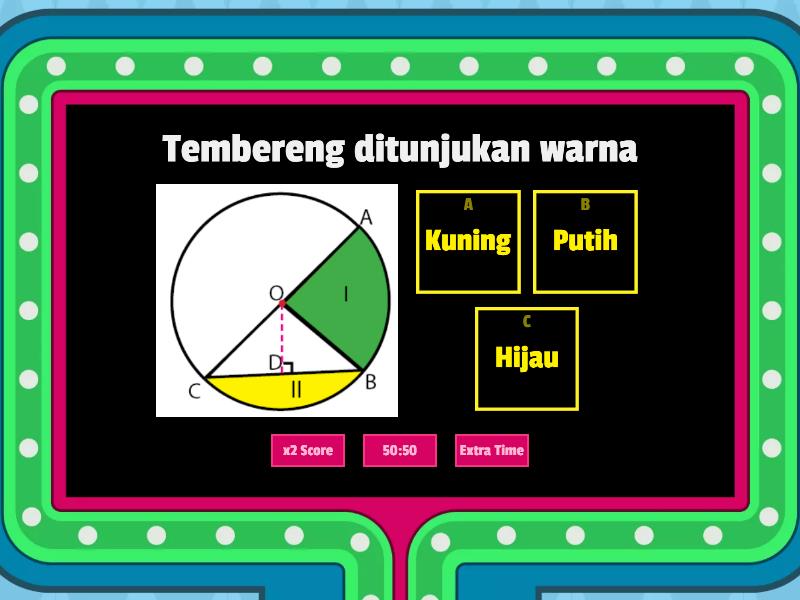 LKPD Kelompok-UNSUR-UNSUR LINGKARAN - Gameshow Quiz