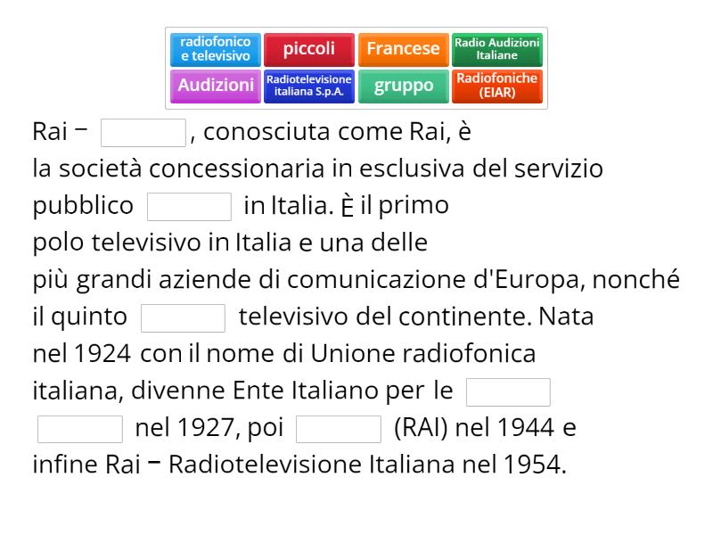 Rai - Complete the sentence