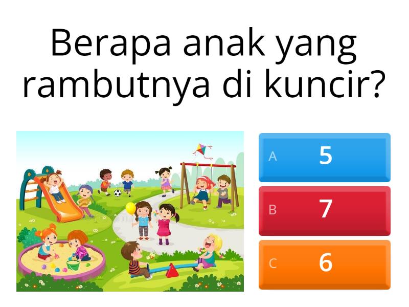 Latihan Soal Matematika Mengeksplor Banyak Benda Dan Penjumlahan - Quiz