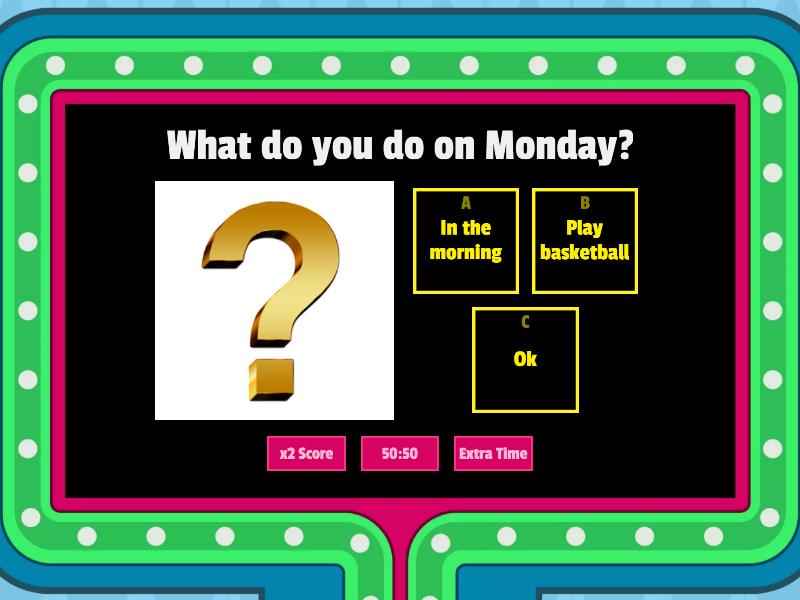 Team Together 2 Unit 3 - Gameshow quiz