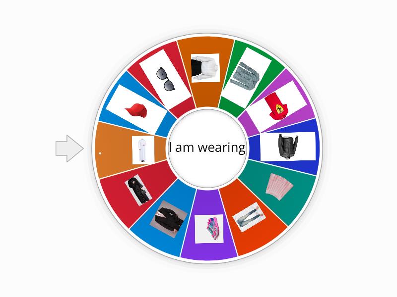 clothes to wear - Spin the wheel