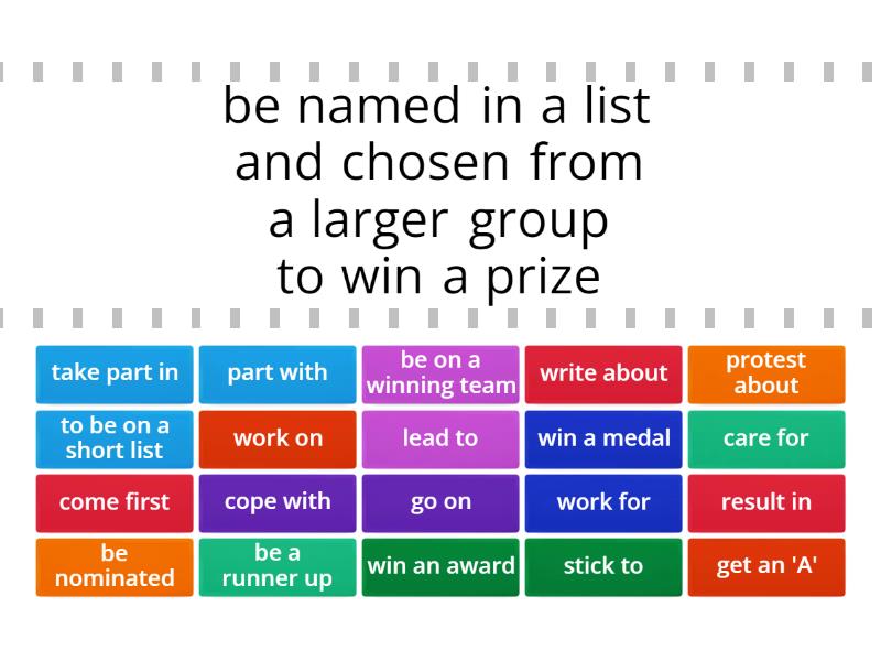 Speakout Intermediate Unit 7.1 - Find the match