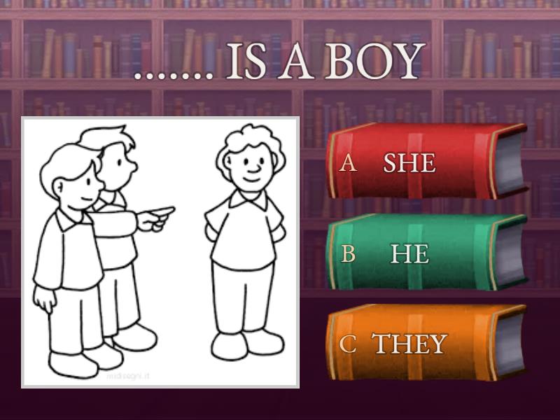 Subject Pronouns -dumbo- - Quiz