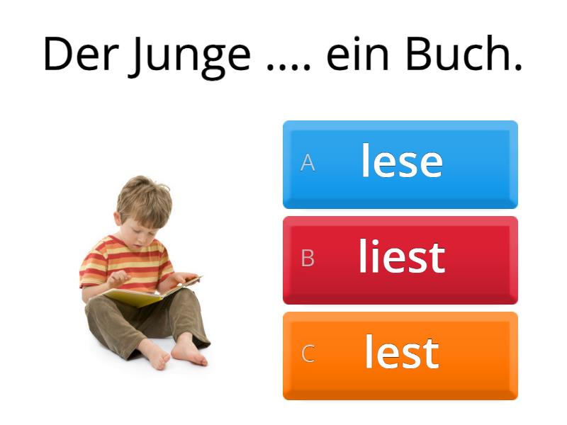 Das Verb "lesen" - Quiz