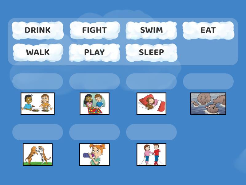 VERBS . - Match up