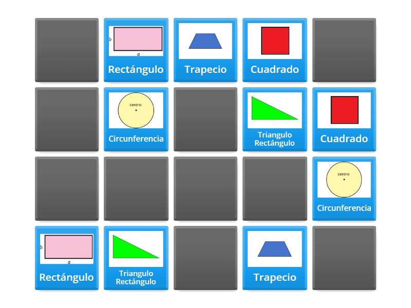 Pon a prueba tu memoria con las Figuras Geometricas - Matching pairs