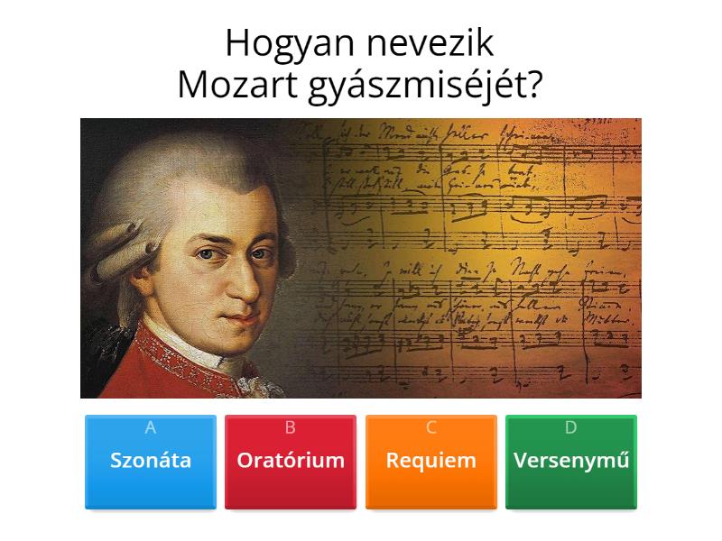 Amadeus film HU Quiz