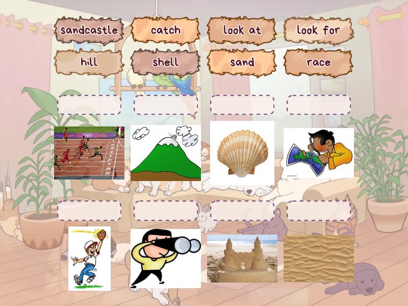 Super Minds 1 Unit 9 - Match up