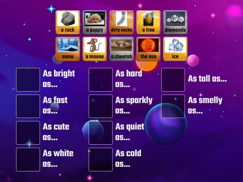 Hit the Simile! - Match up
