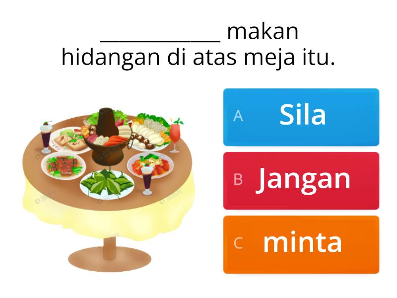 Kata Perintah Tahun 2 - Quiz