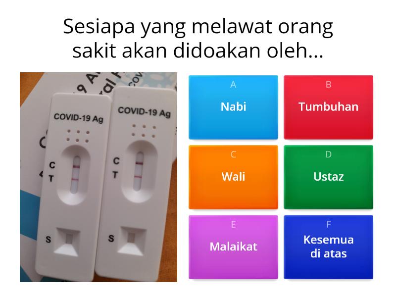 Adab Menziarahi Dan Menjaga Orang Sakit - Quiz