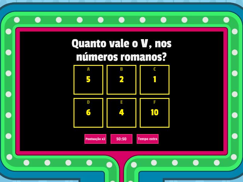 Atividade 4° Ano - Concurso De Preguntas