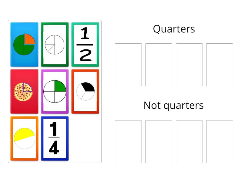 Quarters/Not Quarters - Group sort