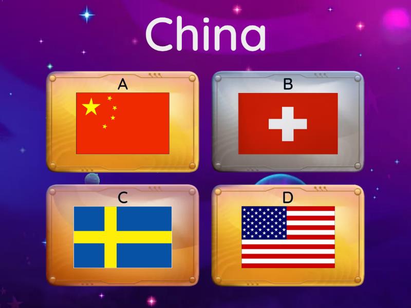 Countries and Flags Maze Game 1! Quiz