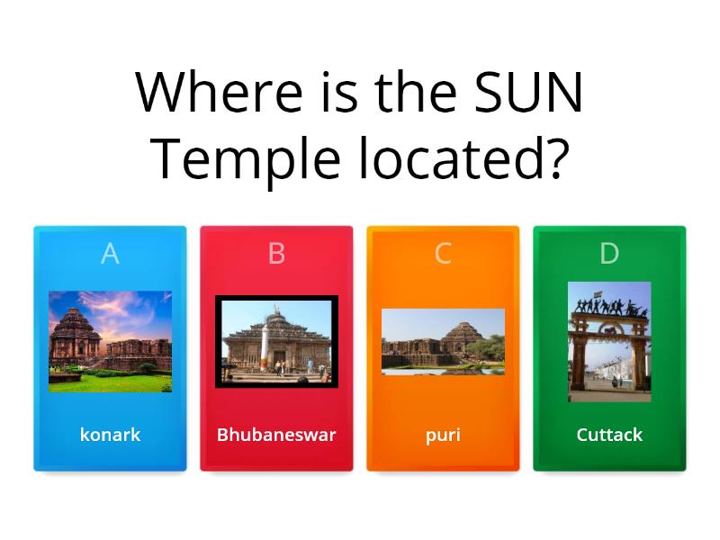 on Sun Temple - Quiz
