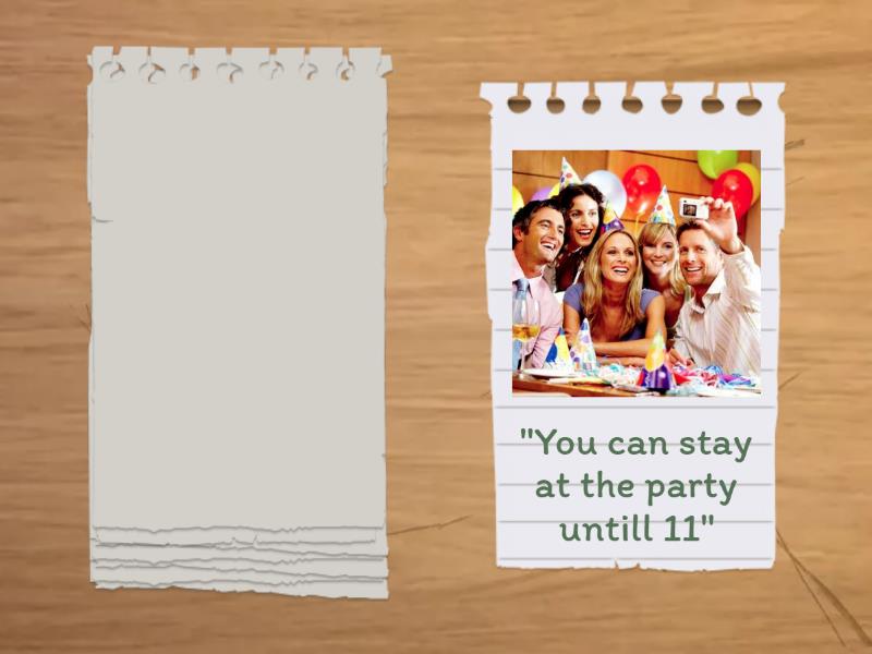 Reported speech Intermediate - Random cards