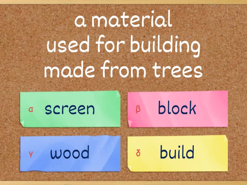 Grade 4 Vocabulary Unit 3 Lesson 15 - Quiz
