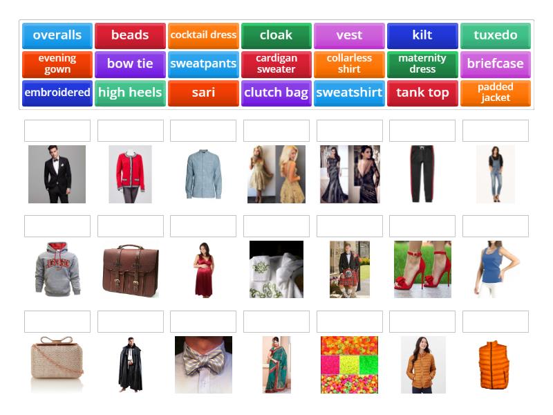 Clothing - Match up