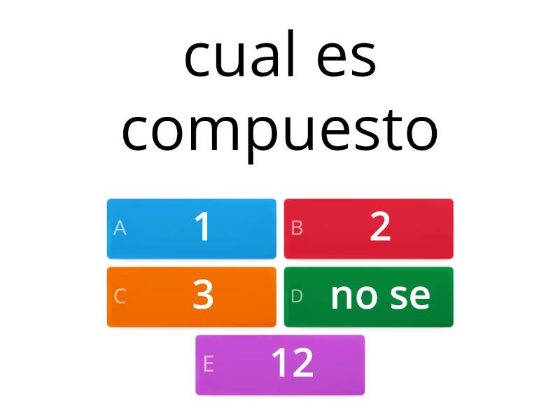 Numeros Primos Y Compuestos - Quiz