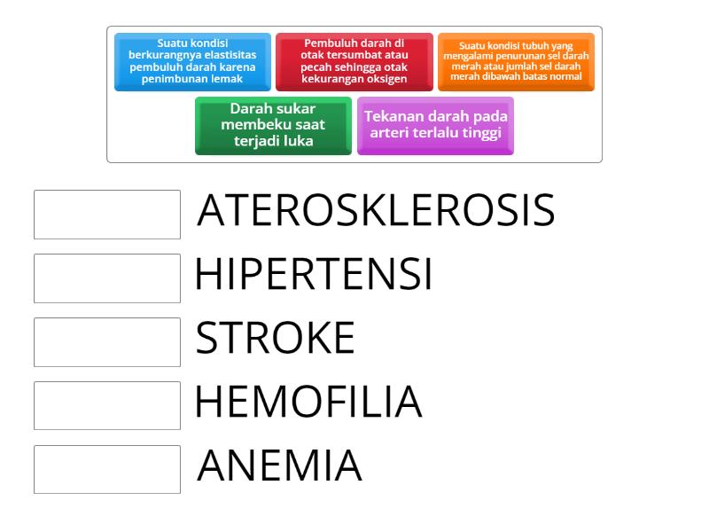 Penyakit Sistem Peredaran Darah - Match up