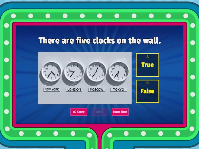 There is/There are Game show de TV