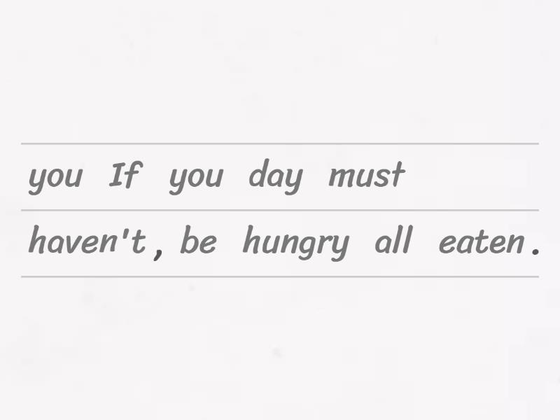 Modal verbs of probability Unjumble