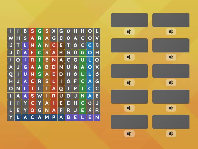 Municipios de Lempira - Sopa de letras