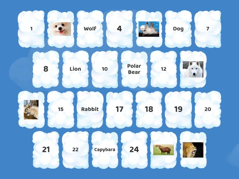 Memory 2A - Matching pairs