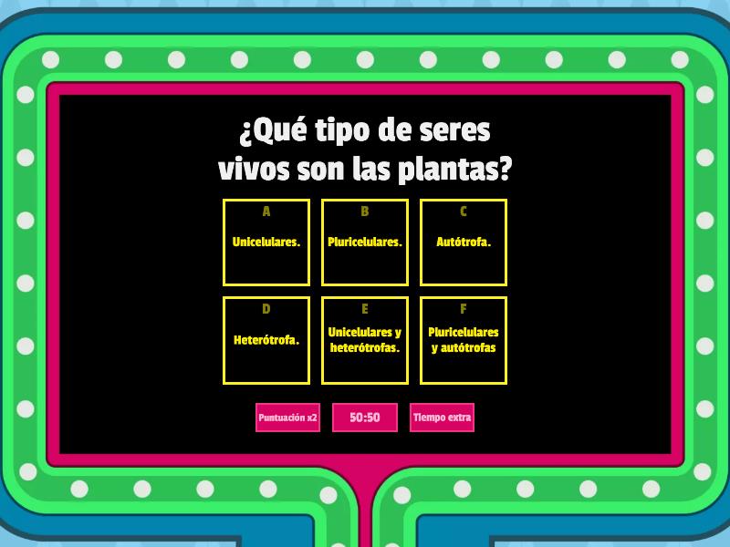 EL REINO DE LAS PLANTAS - Gameshow Quiz