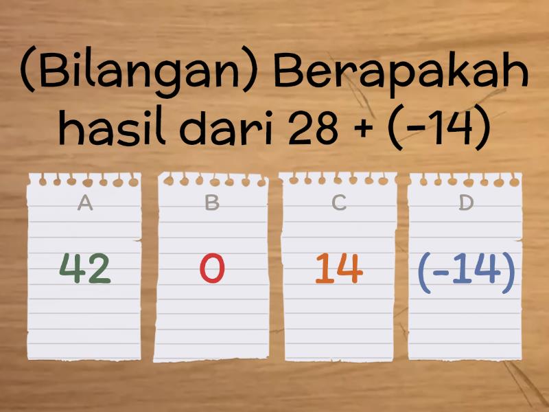 Game Edukasi Matematika - Quiz