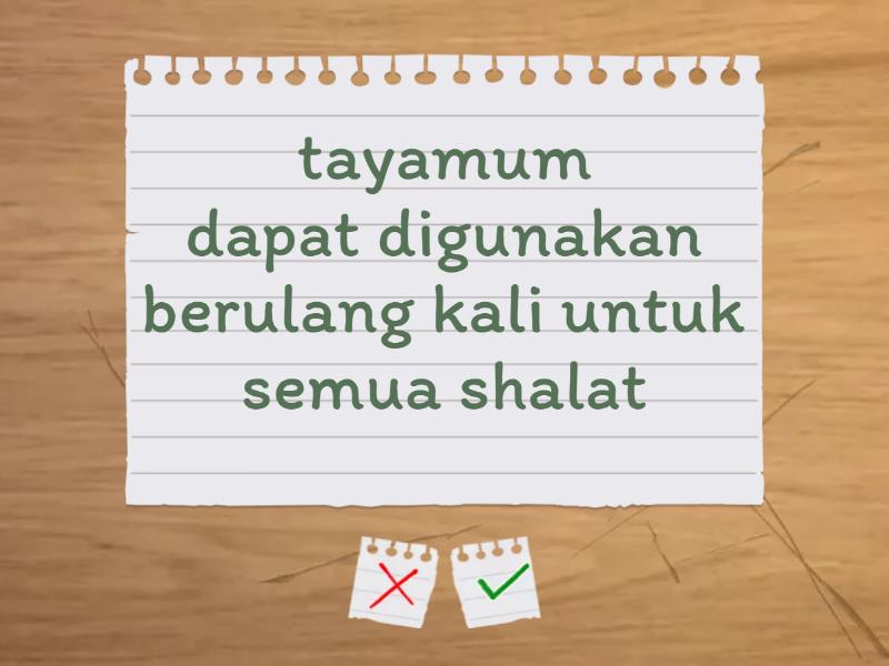 Tayamum 2 Flash cards