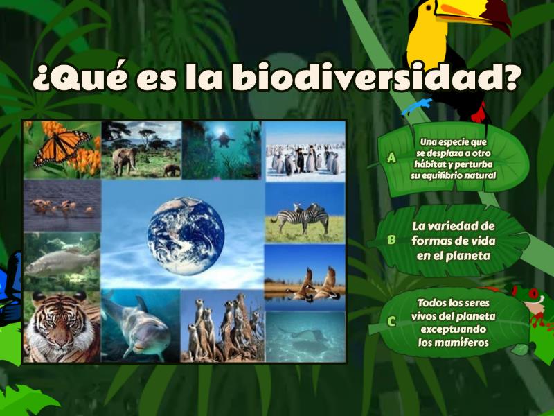 SABES DE BIODIVERSIDAD? - Quiz