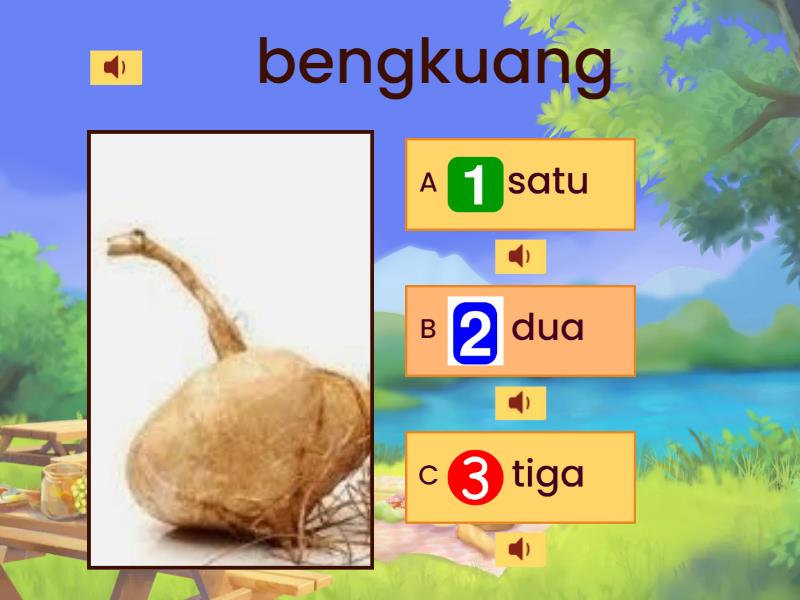 Mengenal Lambang Bilangan 1-10 - Quiz