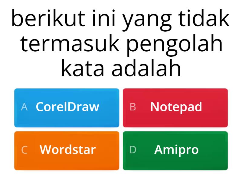 Soal Informatika Kelas 8 Quiz