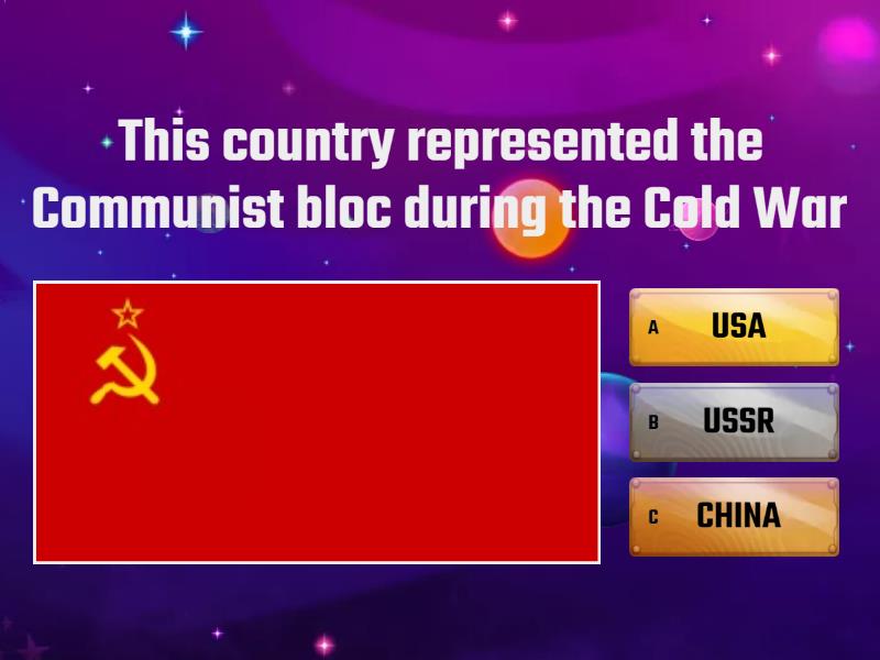 THE COLD WAR - Quiz