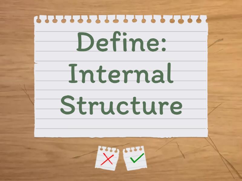 G4 Science: Structures - Flash cards