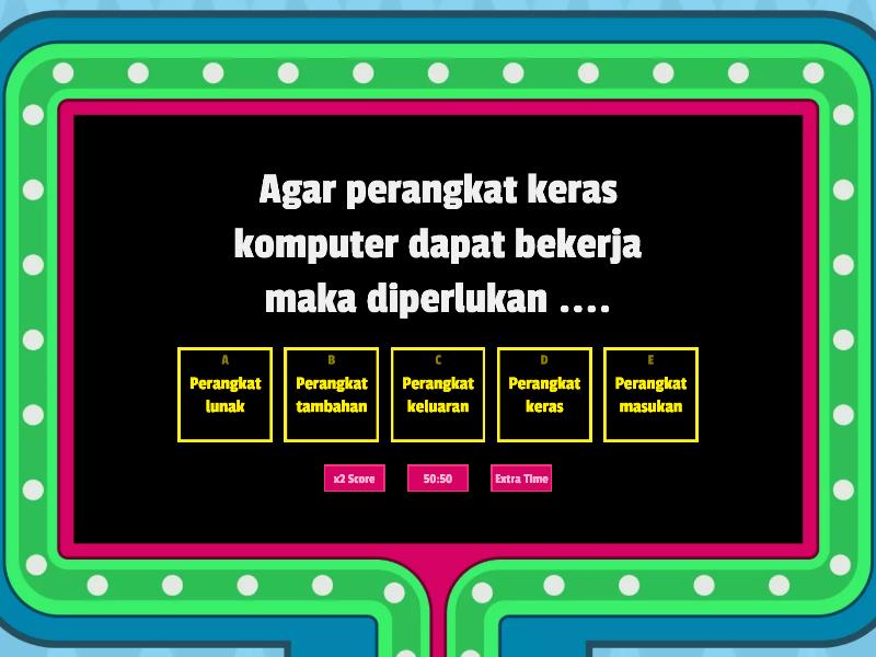 Perangkat Lunak Komputer - Gameshow Quiz