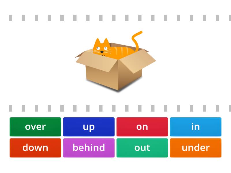 Prepositions of Place - Find the match