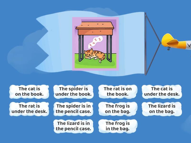 Super Minds 1 Unit 3 Grammar 1 - Find the match