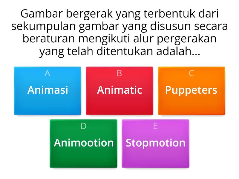 Soal Animasi - Quiz