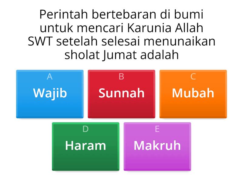 Soal Etos Kerja - Quiz