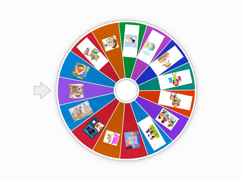 GS Daily routine - Spin the wheel