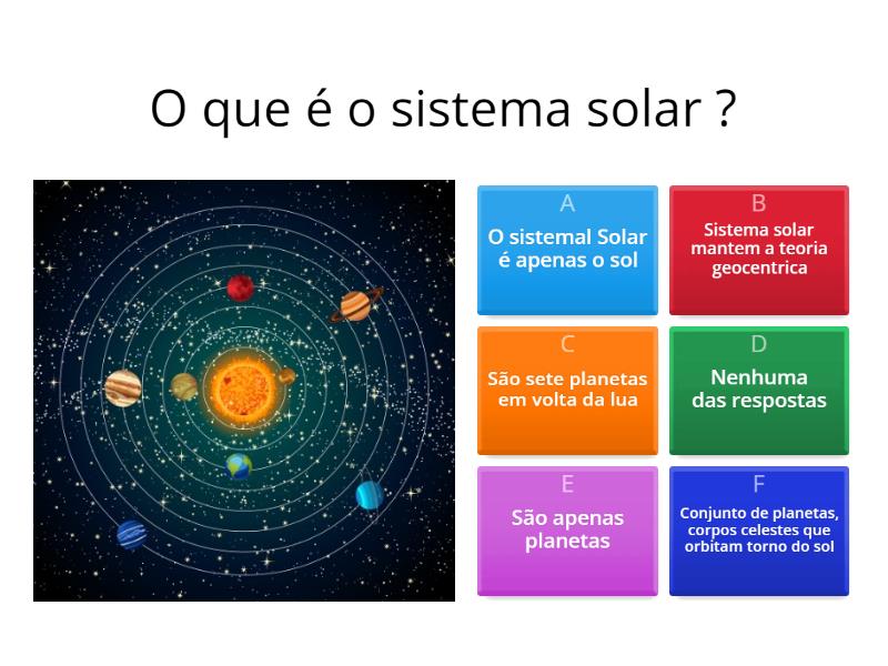 Sistema Solar - Quiz