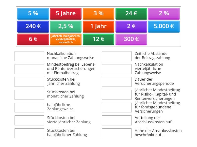 Beitragsberechnung - Zahlen Und Fakten - Match Up