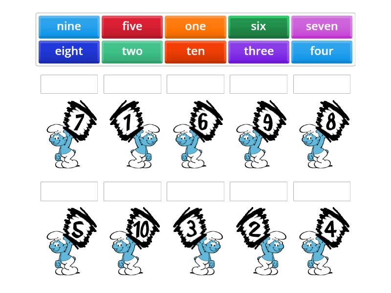 Numbers - Match up