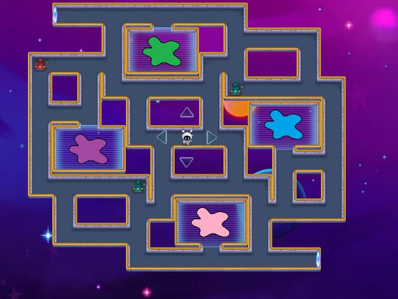 Los colores - Level 2 - Maze chase