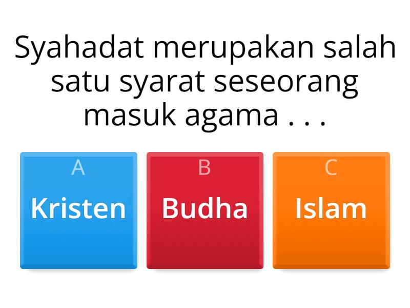 Soal Mata Pelajaran Akidah Akhlak - Quiz