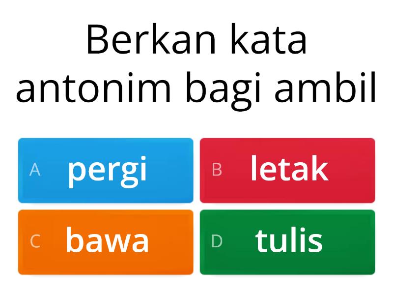 KUIZ BAHASA MELAYU - Quiz