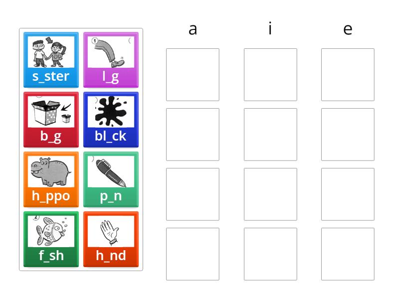 kid's box 1 unit 7 i a e - Group sort