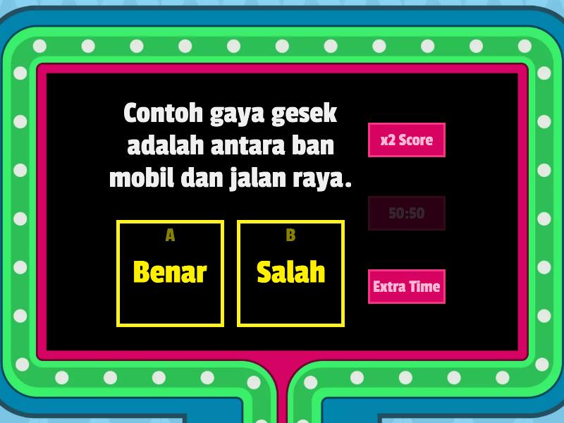 Pertemuan Ke-2 - Gameshow Quiz